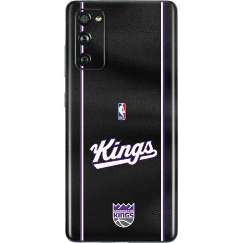 NBA Sacramento Kings Jersey Galaxy S20 Fan Edition Skin